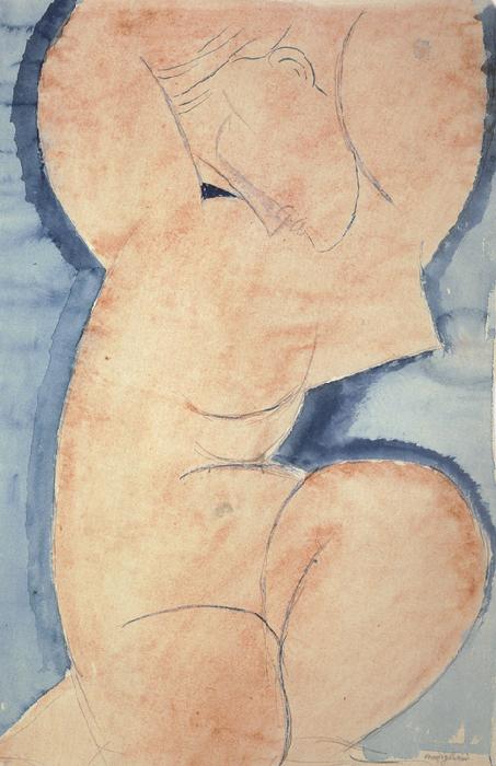 Amedeo Modigliani Caryatid (mk39) oil painting image